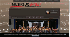 Desktop Screenshot of musikzug.ennest.de