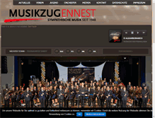Tablet Screenshot of musikzug.ennest.de